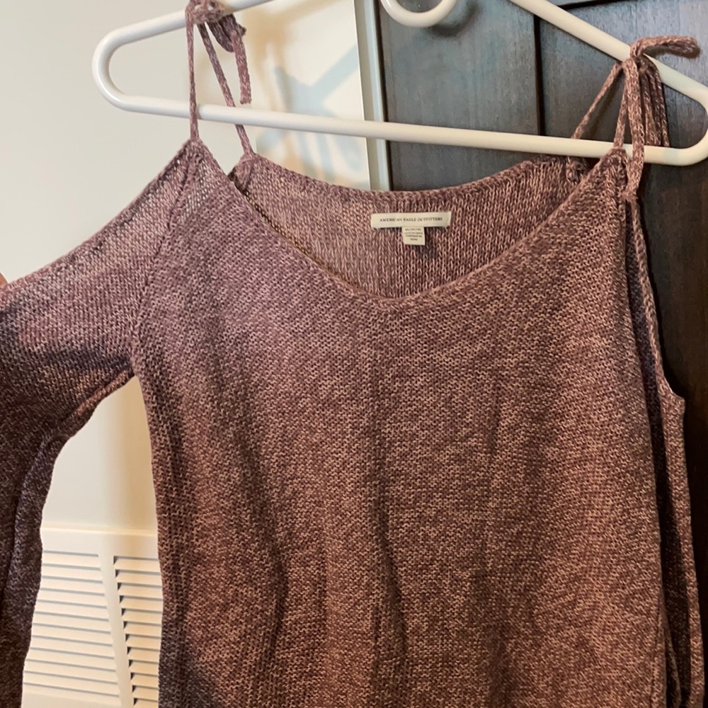 AEO Open Shoulder Sweater